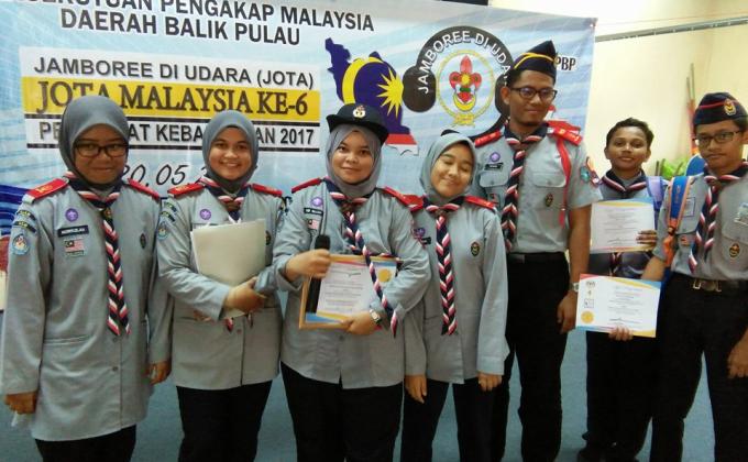 JAMBOREE DI UDARA (JOTA), JOTA MALAYSIA KE-6 PERINGKAT KEBANGSAAN 2017