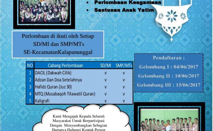 Gema Ramdhan Kwartir Ranting Kalapanunggal