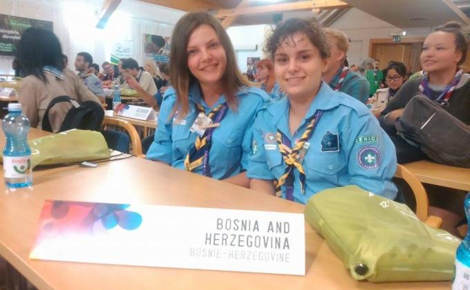 Members of Zenica at World Scout Youth Forum