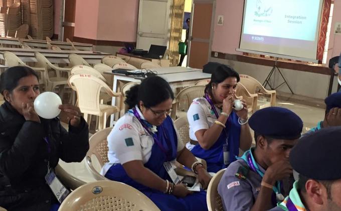 Icebreaker Activity during Integration Session in MoP Workshop
