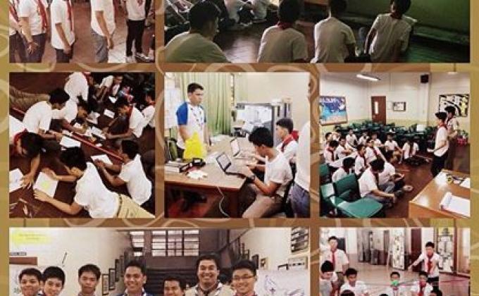 Messengers of Peace Roadshow Brighton Venturers 1012 at University of Santo Tomas.