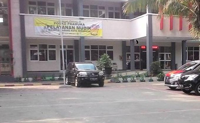 Posko Mudik Pramuka Kota Semarang 2017