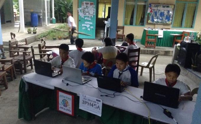 Messengers of Peace and JOTA-JOTI debut at the 3-day School-based Camp of QNHS