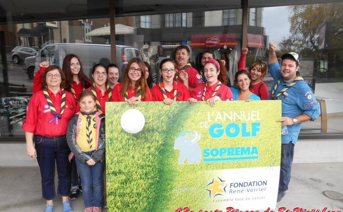 Aide au démontage du Tournoi de Golf au profit de la Fondation René Verrier
