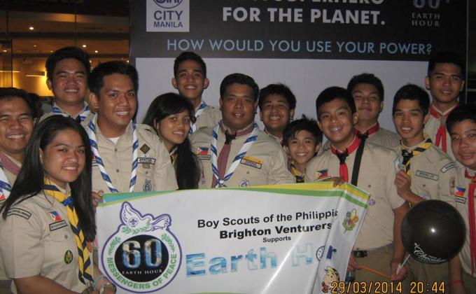 Earth Hour 2014 Event @ SM City Manila