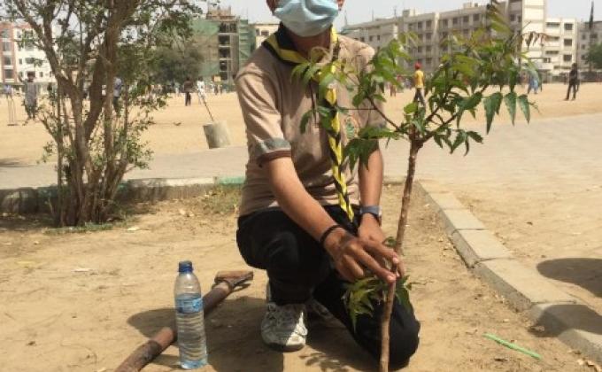 Isna Asheri Scout's One Scout One Tree Project ~ 2nd Plantation Drive