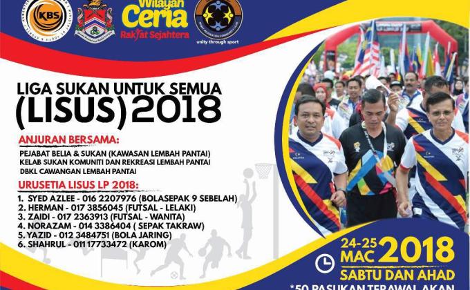 LIGA SUKAN UNTUK SEMUA_LISUS 2018