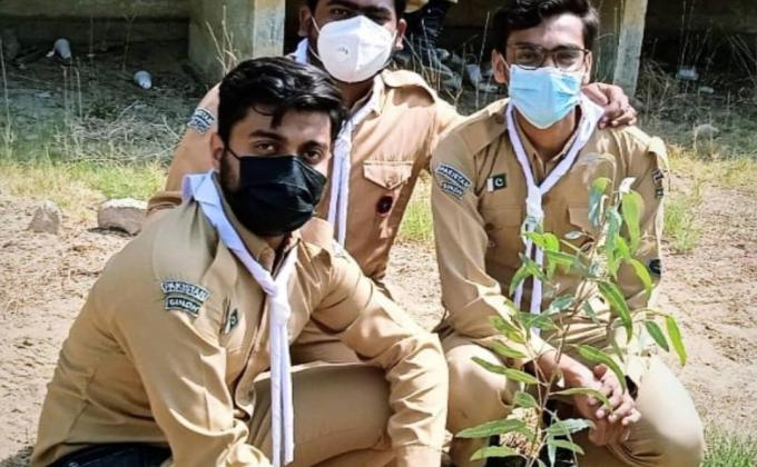 Isna Asheri Scout's One Scout One Tree Project ~ 2nd Plantation Drive