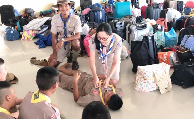 สอนปฐมพยาบาล