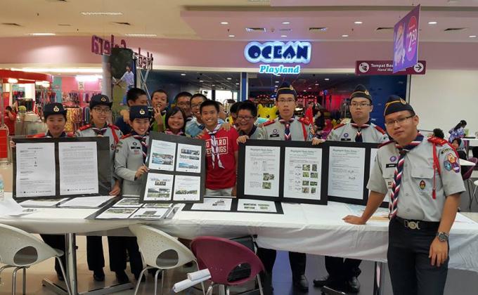 Mangrove Trees Outreach & Exhibition Tesco Alma in conjunction with Earth Hour 2015