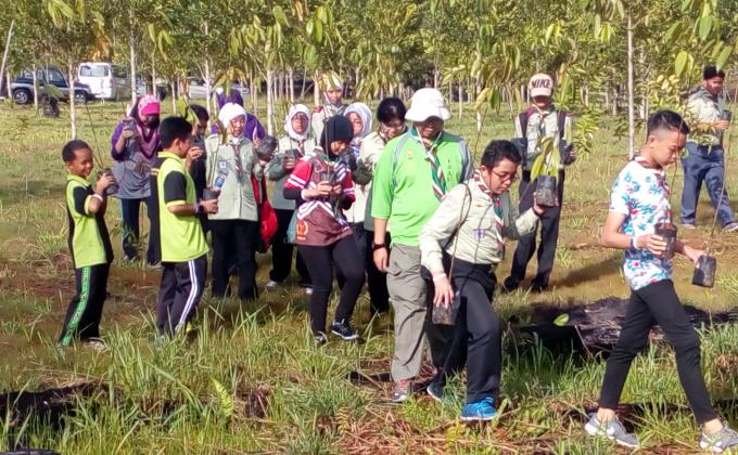 Messenger of Peace 'Tree planting' in conjunction with world tree planting day 