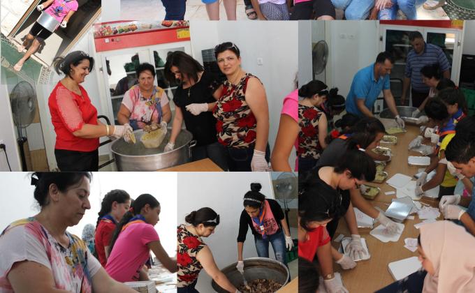 mothers volunteer with the Girl Guides