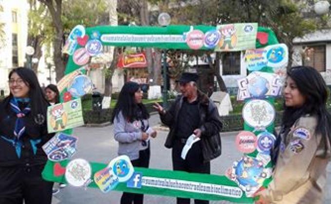 SUMATE A LA LUCHA CONTRA EL CAMBIO CLIMATICO - ORURO