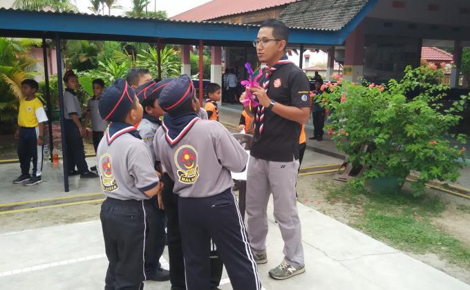Mula Berpengakap bersama Pengakap Johor Bahru dalam Pekbori Gangsa 2017