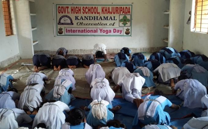 Observation of International Yogaday