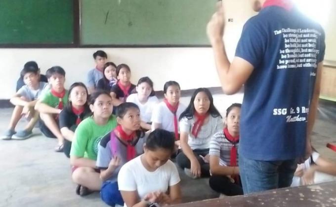 SWA Entry of Caloocan High School Senior Scouts (Day 9)