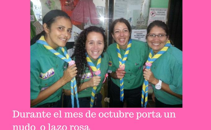 Cambiate el nudo por la lucha contra el cancer de mama  / Changing the knot