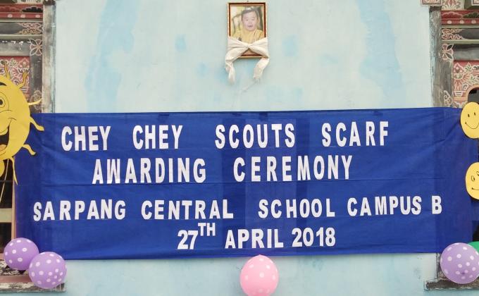 Grand Chey Chey Scouts Scarf Awarding Ceremony