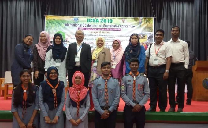 Took part in "International Conference on Sustainable Agriculture"