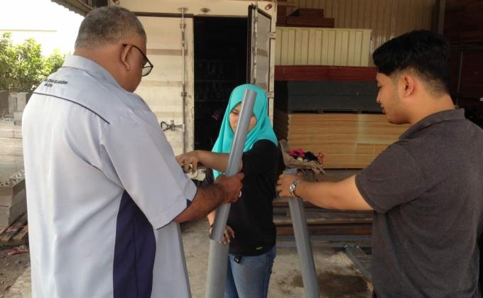  Surveying PVC for Street Light Solar Lamp (Group 1 Team Technical))