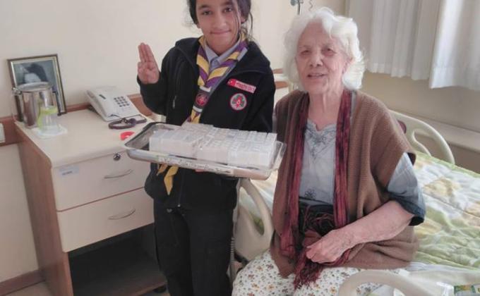 Volunteer service at Nursing Home