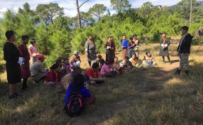 Spiritual hike to a spiritual place