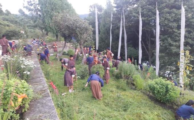 Community Services to Chdaor Lhakhang