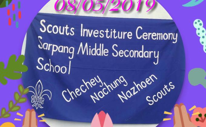 Investiture Ceremony 2019, Scouting for Positive Change