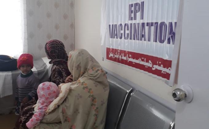 Polio vaccination camp 