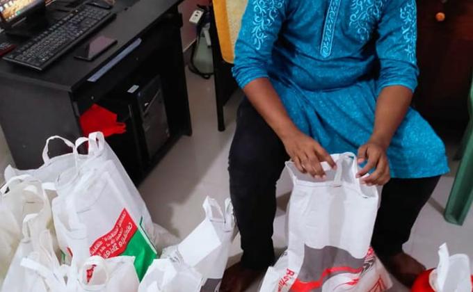 পবিত্র রমজান মাস উপলক্ষে  সমাজের সুবিধা বঞ্চিত মানুষের পাশে দাড়ানোর প্রয়াস হিসেবে , বাংলাদেশ স্কাউটস  ও বাংলাদেশ ক্যাডেট সেফটি ফাউন্ডেশন এর পক্ষ থেকে ঈদ উপহার সামগ্রীর কর্মসূচি 