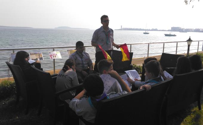 "Walkie Talkie, Phonetic, Morse, Semaphore alp." Challenge