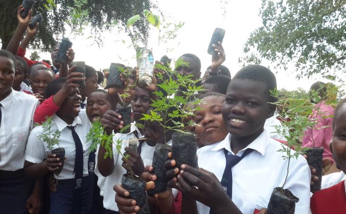 My Tree My Life: Bande Girls tree planting