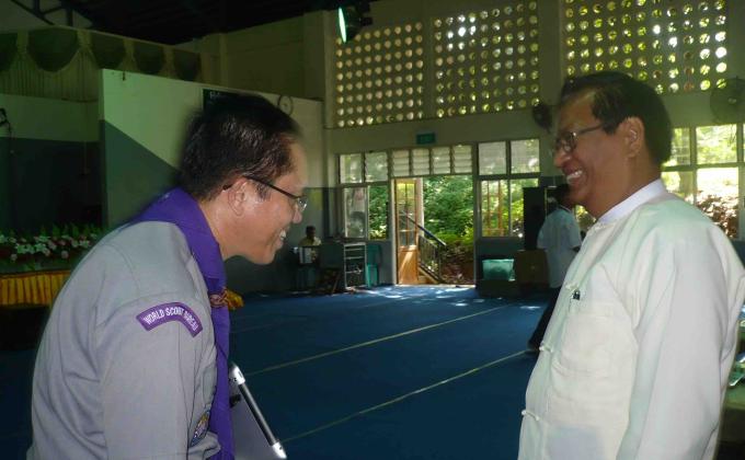 MoP Development Support to Scouting and its Organisation in Myanmar