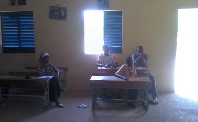 formation des jeunes scouts de Tillabery