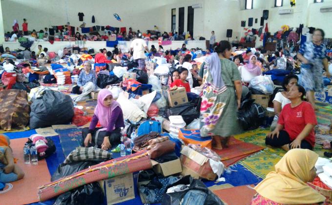 Posko Banjir Pramuka Peduli Jakarta Timur