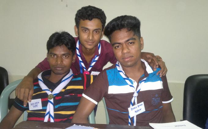 volunteer of Bangladesh Scouts