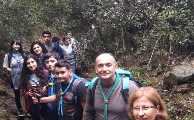 IZDOS - Izmir Izci ve Doğa Sporcuları GSK  arranged trekking to ''The Monastery Hill''   on sunday.
