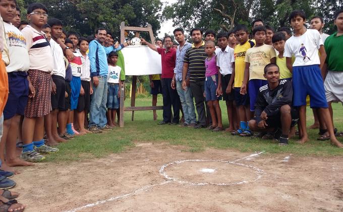 Football Tournament Organised by O. C. G Scout Troop 