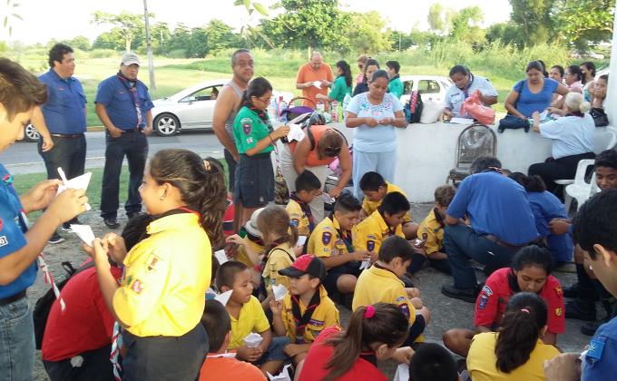 "1000 grullas en un dia"