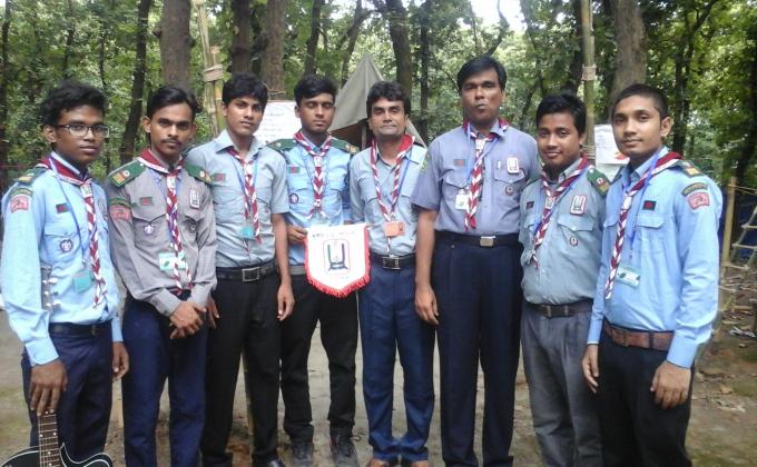 1st community based scout camp - 2015