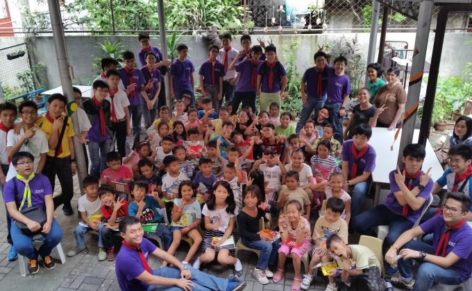 CKSC Senior Boy Scouts Outreach Program at Bukas Palad Foundation