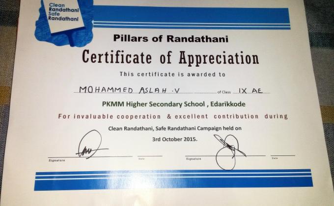 Clean Randathani and Safe Randathani.....