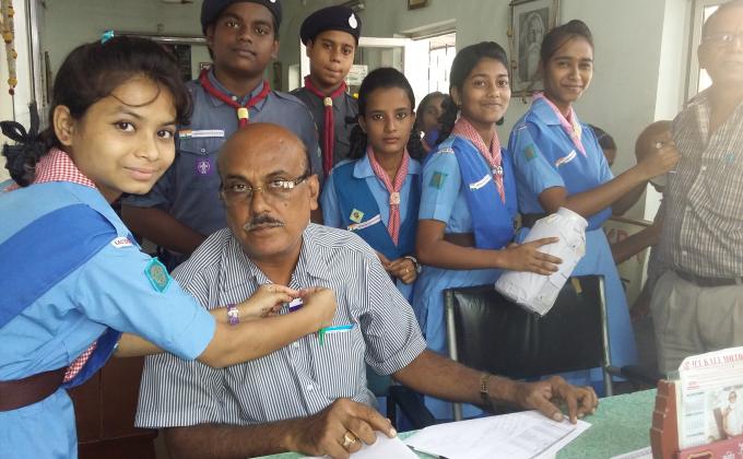 Foundation Day Cum Flag Day of B.S&G,India Celebration