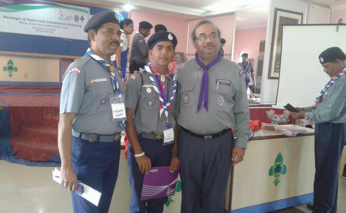 Certificate received from - S.Prasanta Shrivastava( Director  of Asia Pacific Region - WOSM )