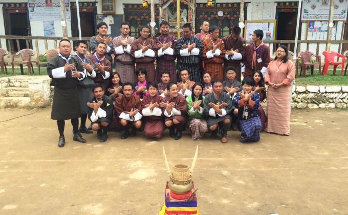 Adult Leaders in Bhutan: "Spreading the message of peace and promoting volunteerism"