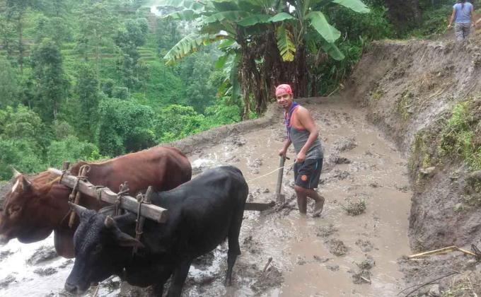 "VOLUNTEERS"   – "The heart of the community"