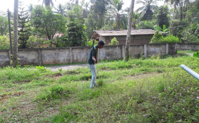 Cleaning project of mayura children's home and school