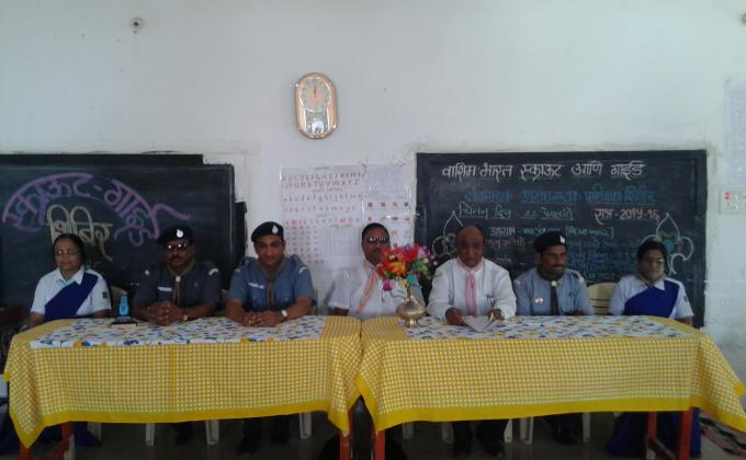 petrol leader course & celibrating the  thinking day karanja dist washim