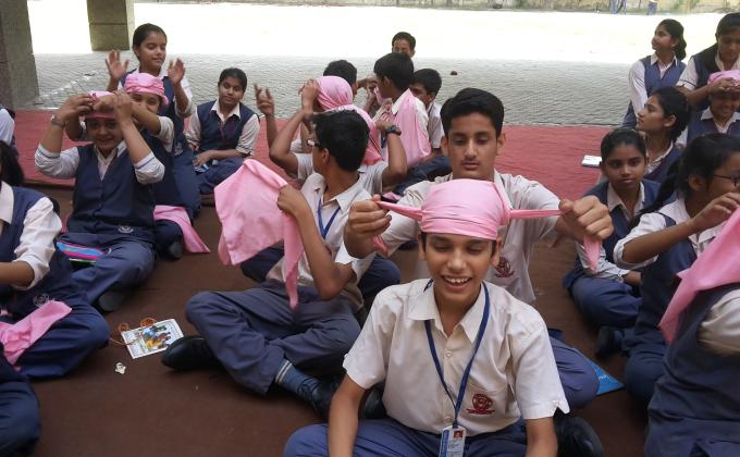 First aid course came