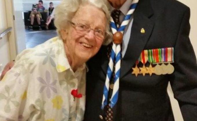 Anzac Day Service @ George Vowell Aged Care Facility Mt Eliza